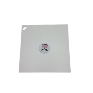 زیر کیکی ام دی اف (MDF) مربع ظلع 20 سانت