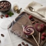 قالب طلقی آبنبات گرد و قلب مارکو