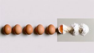 پودر سفیده تخم مرغ