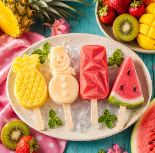 قالب پاپسیکل ۴ حفره‌ای