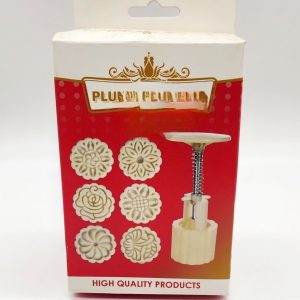 قالب کلمپه فشاری 6 عددی دایره کوچک سفید