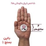 کاتر استیل شیرینی نخودچی طرح اشک - Image 3