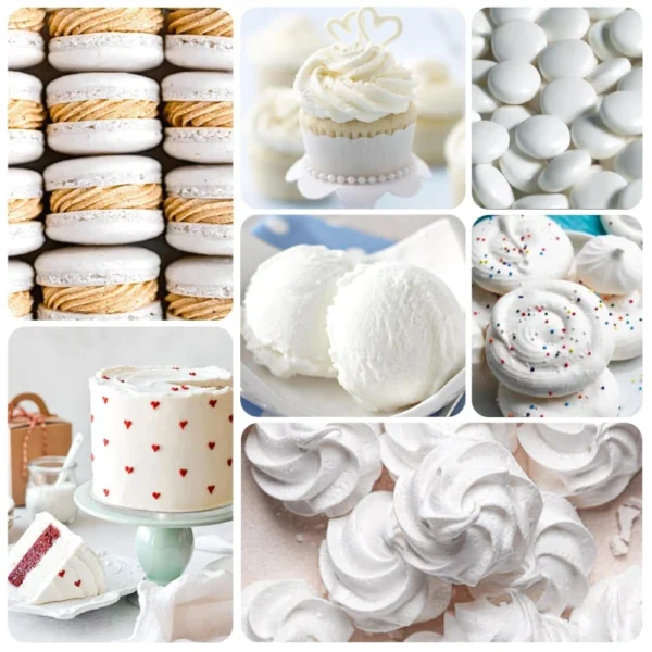 رنگ پودری خوراکی سفید دکول (Decol) 7 گرمی - Image 3