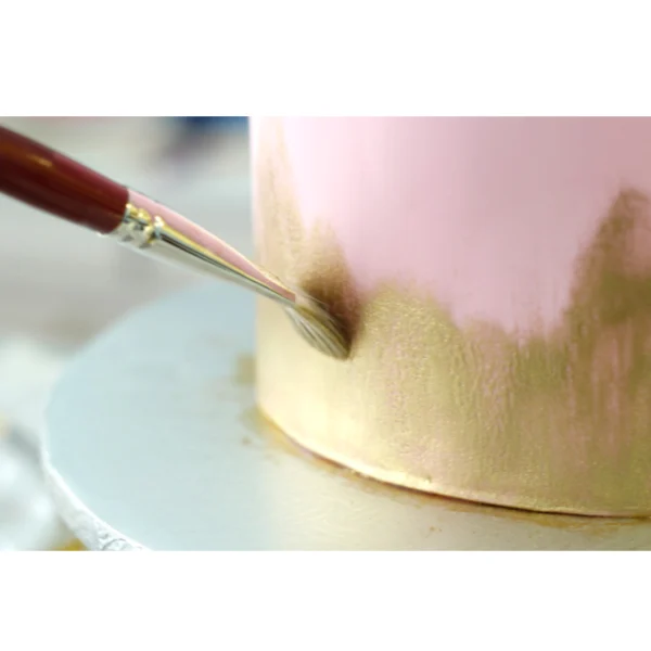 رنگ پودری خوراکی طلایی فونت (Fount) 10 گرمی - Image 3