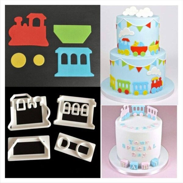 کاتر پلاستیکی قطار 3 عددی f11 - Image 4