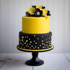 خمیر فوندانت زرد کارو ۵۰۰ گرم