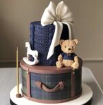 خمیر فوندانت سورمه ای کارو ۵۰۰ گرم - Image 3