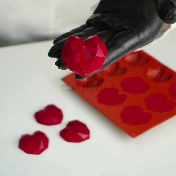 قالب سیلیکونی قلب سورپرایز ۹ عددی سورناپارت - Image 4