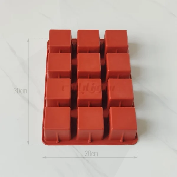قالب سیلیکونی مکعب مربع ۵ سانتی سورناپارت - Image 5
