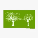 استنسیل طرح درخت ۲ عددی سورناپارت - Image 3