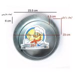 قالب گرد لبه کوتاه قطر 23 موج - Image 6