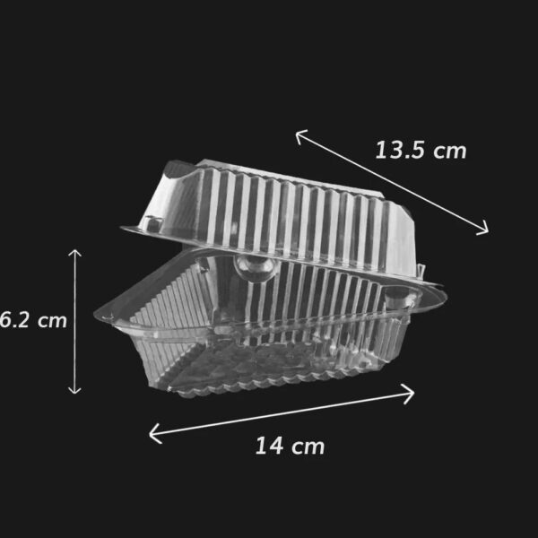 ظرف یکبار مصرف اسلایس کیک مثلث - Image 3
