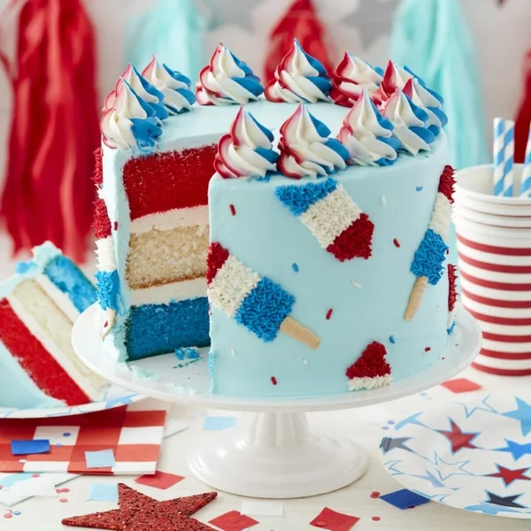 رنگ خوراکی ژله ای آبی آسمانی blue sky ویلتون wilton - Image 5