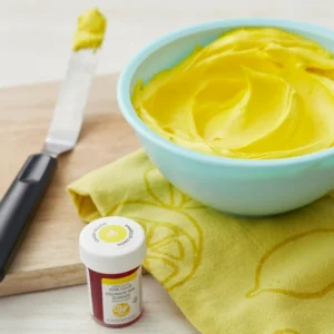 رنگ خوراکی ژله ای زرد لیمویی Lemon Yellow ویلتون