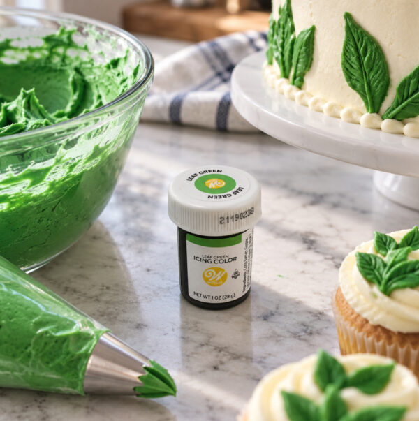 رنگ خوراکی ژله ای سبز برگ (LEAF GREEN) ویلتون