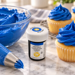 رنگ خوراکی ژله ای آبی سلطنتی ROYAL BLUE ویلتون