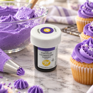 رنگ خوراکی ژله ای بنفش (violet) ویلتون