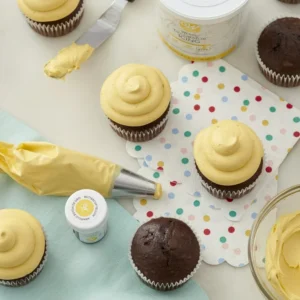 رنگ خوراکی ژله ای زرد کرهای (Buttercup Yellow) ویلتون