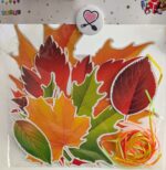 پک کاغذی آویز برگ پاییزی متنوع 10 عددی