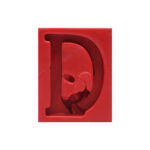 ملد حروف D فرشته دار