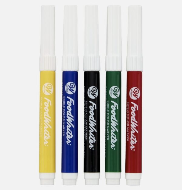 ماژیک خوراکی ۵ رنگ ویلتون ( wilton ) اصل - Image 3