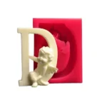ملد سیلیکونی حرف D فرشته دار - Image 2
