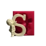 ملد سیلیکونی حرف S فرشته دار - تصویر 2