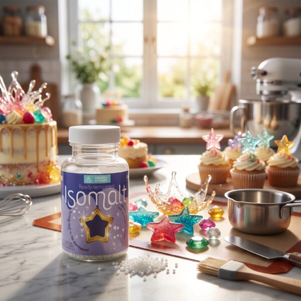 ایزومالت سفید 80 گرمی squires kitchen