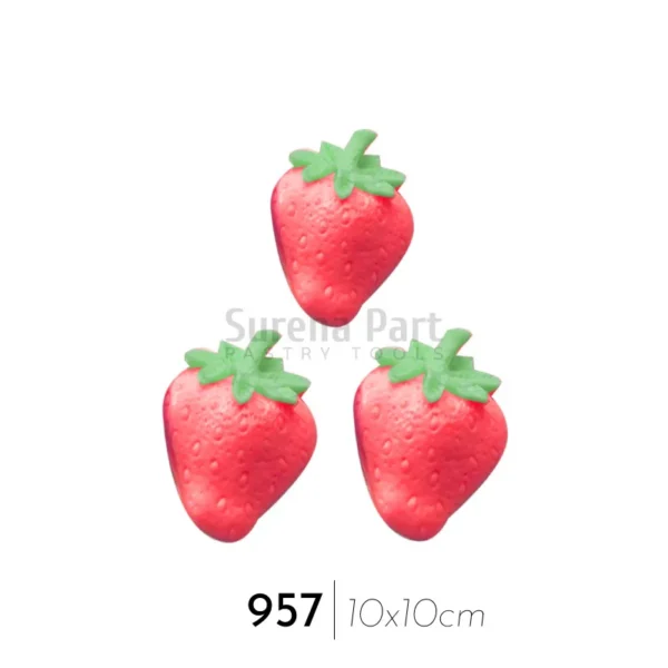 ملد توت فرنگی ۳ عددی سورناپارت - Image 2