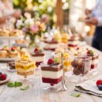 جام تک نفره مربع طلقی پایه دار بسته 5 عددی