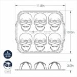 قالب جمجمه 6 عددی NORDIC WARE نوردیک - Image 13