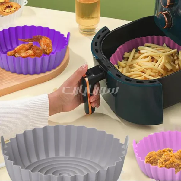 قالب سیلیکونی ایرفرایر گرد بزرگ سورناپارت - Image 2