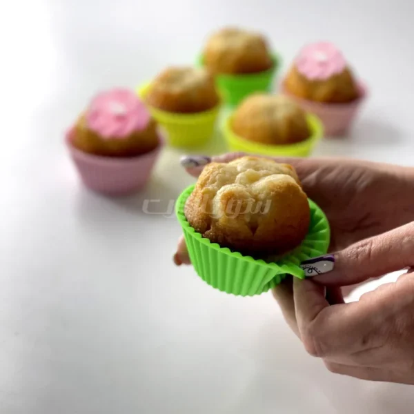 قالب کاپ‌ کیک رنگین ‌کمانی ۱۲ عددی سورناپارت - Image 3