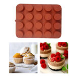 قالب سیلیکونی مافین کوچک ۲۰ عددی سورناپارت - تصویر 4
