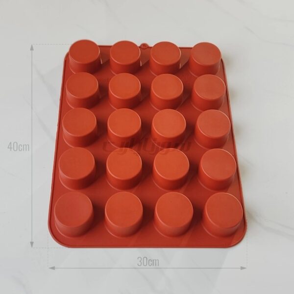 قالب سیلیکونی مافین کوچک ۲۰ عددی سورناپارت - Image 3