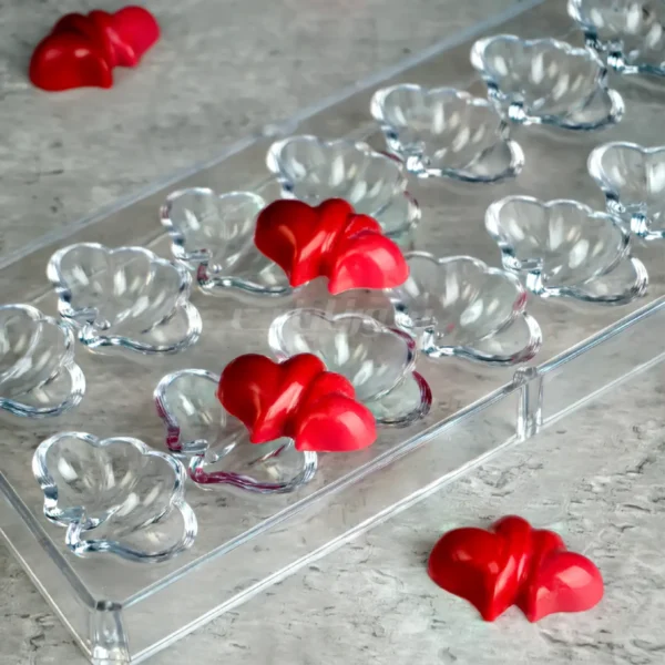 قالب پلی کربنات قلب دو عددی کد ۲۳ سورناپارت - Image 5