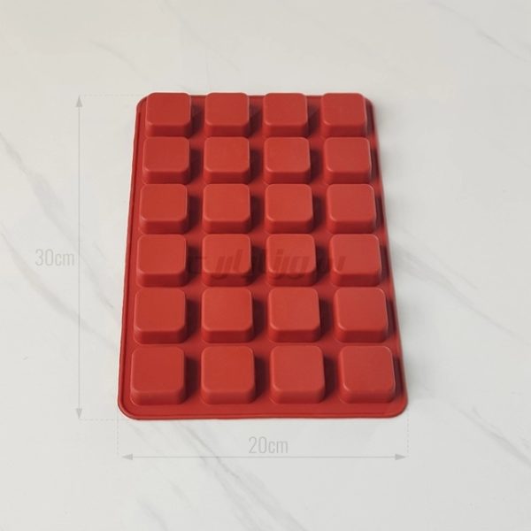 قالب سیلیکون حلوایی بوتیکی مربع سورنا پارت - Image 3