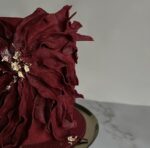 خمیر فوندانت قرمز تیره فلورا ۲۰۰ گرم - Image 2