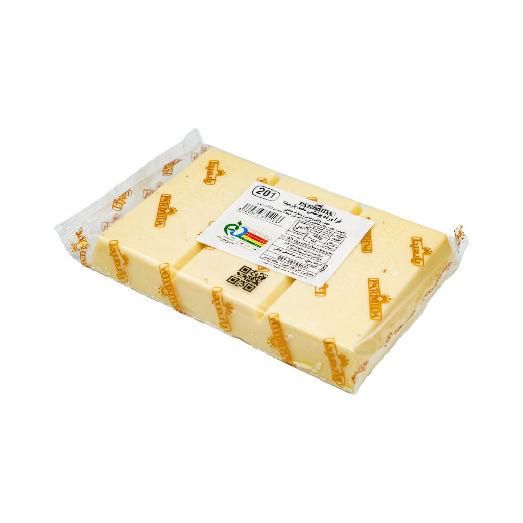 شکلات تخته ای سفید شمشی پارمیدا 1kg