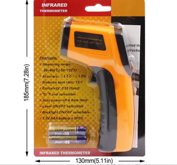 دماسنج لیزری دیجیتال (ترمومتر) - Image 2