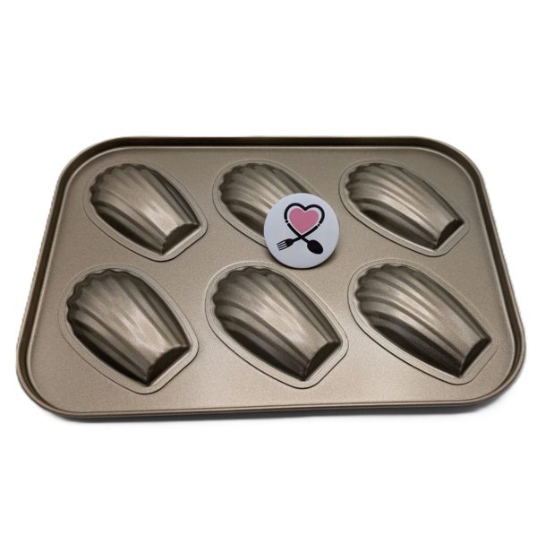 قالب تفلون مادلن 6 عددی - Image 1