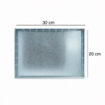 سینی تقسیم‌ دار آلومینیومی ۲۰ در ۳۰ سانت - Image 3