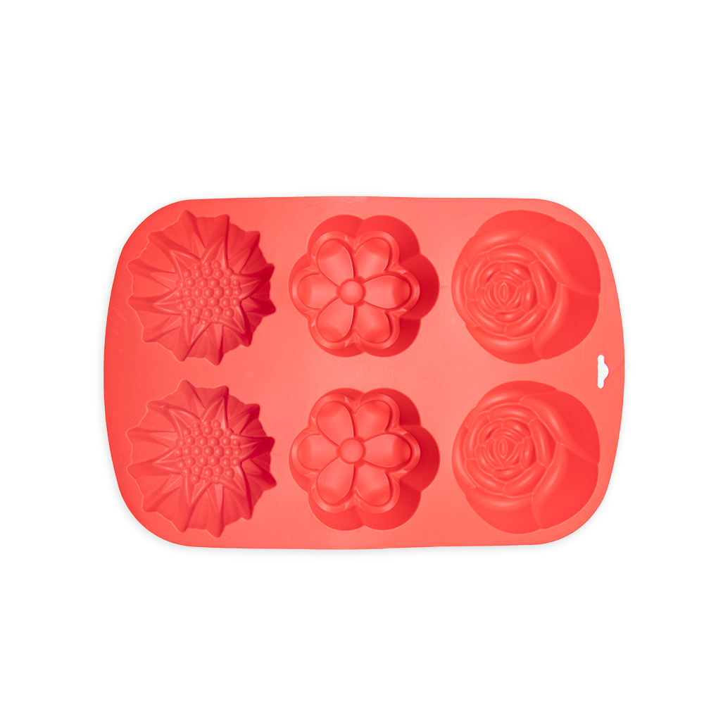 قالب سیلیکون مافین 6 گل