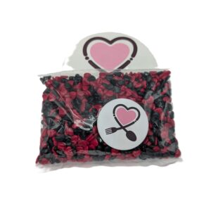 ترافل قلب قرمز مشکی