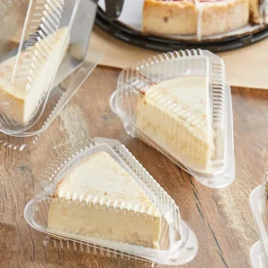 ظرف طلقی مثلثی اسلایس کیک