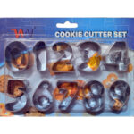 کاتر شیرینی پزی اعداد انگلیسی ارتفاع 5 سانتی (بزرگ)