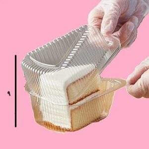 ظرف یکبار مصرف اسلایس کیک مثلثی