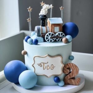 خمیر فوندانت آبی کارو ۵۰۰ گرم