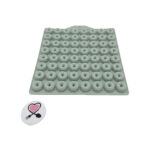 قالب سیلیکون پاستیل مینی دونات 64 عددی - Image 2