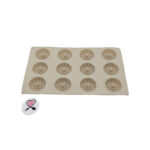 قالب سیلیکون گل شیفون ۱۲ خانه خارجی - تصویر 3